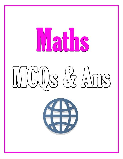 Maths MCQs  Book with Answers Download Free