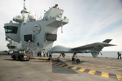 U.S. Mojave Drone First in Class to Operate from Aircraft Carrier Enabling Sea Based Strike