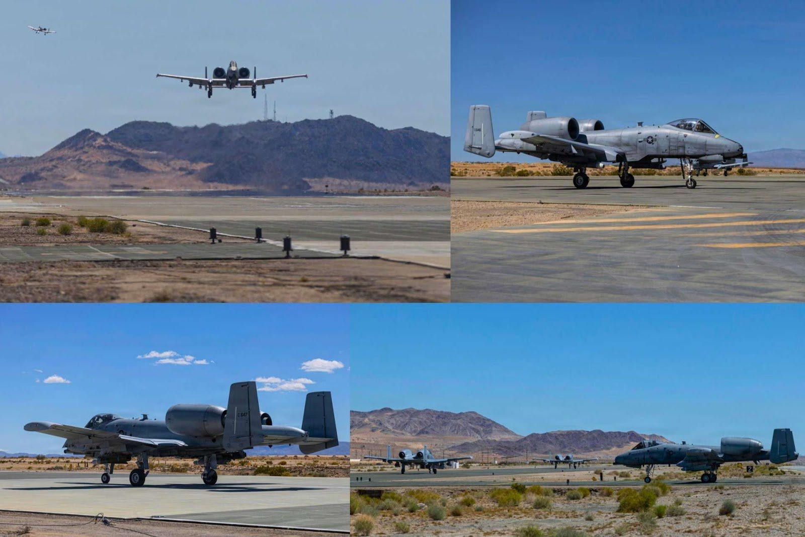 U.S. Air Force Prepares A-10 Warthogs for Combat from Austere Airstrips